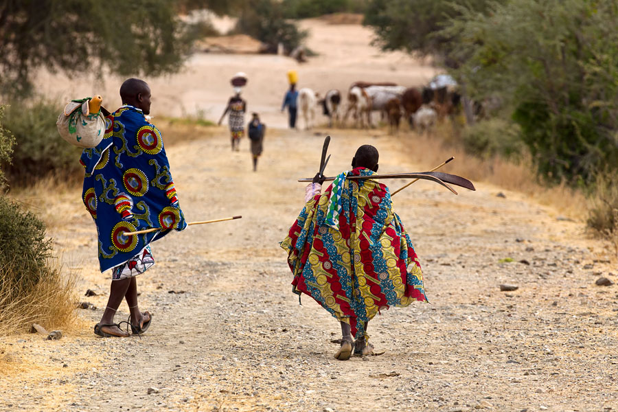  Boys from the Mucubal (Mucubai, Mucabale, Mugubale) tribe   Angola